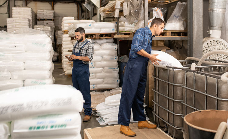 Calidad de sacos de rafia