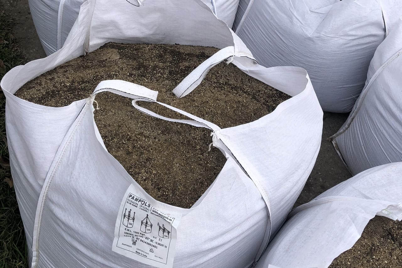 el plástico y la higiene sacos